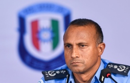 Commissioner of Police Mohamed Hameed / MIHAARU FILE PHOTO