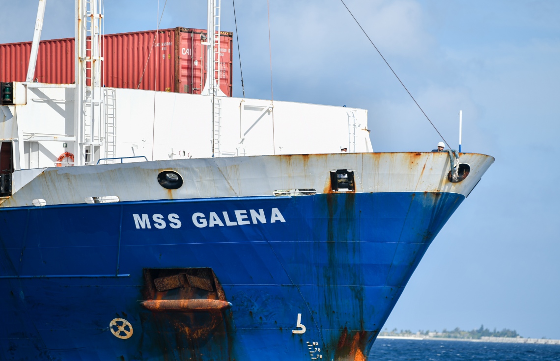 މަސްދަޅު ކޭސްތަކާއެކު އެމްއެސްއެސްގެ ބޯޓެއް ލަންކާއަށް