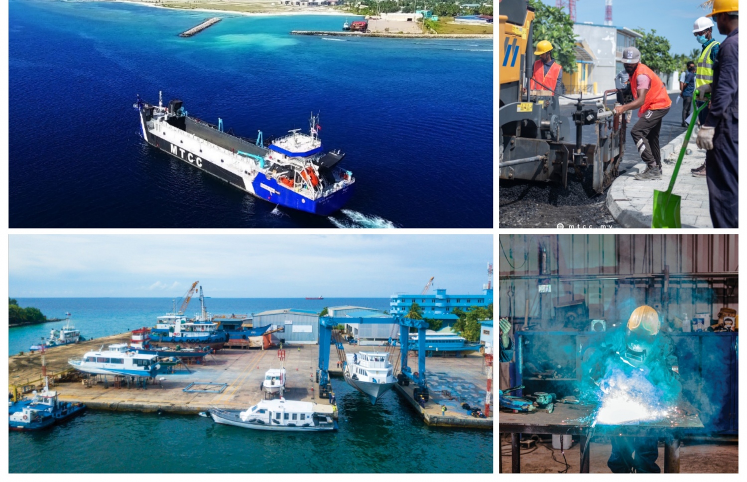 އެމްޓީސީސީން ވަނީ އުމްރާނީ ޕްރޮޖެކްޓްތައް ހިންގަން ގިނަ އުޅަނދުތައް ރާއްޖެއަށް ގެނެސްފައި. އެކުންފުންޏަކީ ރާއްޖޭގައި މިފަދަ ޕްރޮޖެކްޓްތައް ހިންގުމަށް އެންމެ ގިނަ ވެހިކަލް ގެންގުޅޭ ކުންފުނި--ފޮޓޯ:މިހާރު