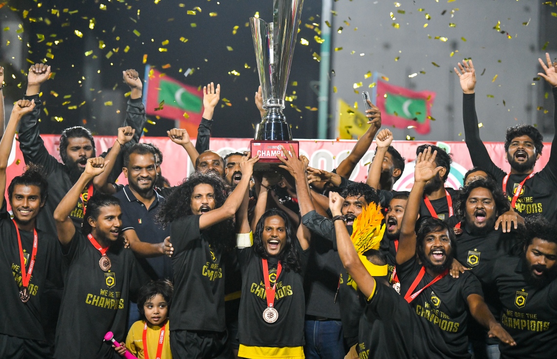 އާރްއާރްސީން ކްލަބް މޯލްޑިވްސް ކަޕް ކާމިޔާބުކޮށްފި