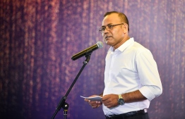 MWSC Managing Director Hassan Shah at the MWSC Staff Award Night on 21st December 2021