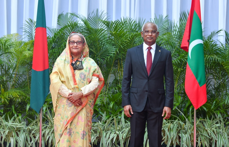 ބަންގްލަދޭޝްއިން ދެނީ ފާހަގަކޮށްލެވޭ އެހީތަކެއް: ރައީސް