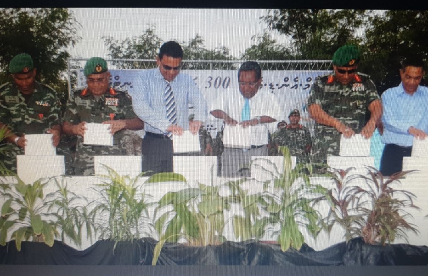 ސިފައިންގެ ފްލެޓްތަކުގެ ބިންގާ އެޅުން