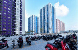 (FILE) Hiya Flats, photographed on January 6, 2022: Some Hiyaa  Flats are being rented for daily rates of MVR 450 and MVR 650 -- Photo: Fayaz Moosa / Mihaaru