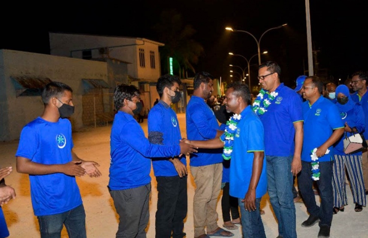 ހުސައިންގެ ވައުދުތައް ފުއްދައިދޭނީ އެމްއެންޕީން: ނާޒިމް