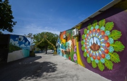 Murals across walls of Rinbudhoo streets --  Photo: Rinbudhoo/Facebook