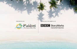 Promotional poster by Visit Maldives to announce the new partnership with BBC -- Photo: Visit Maldives