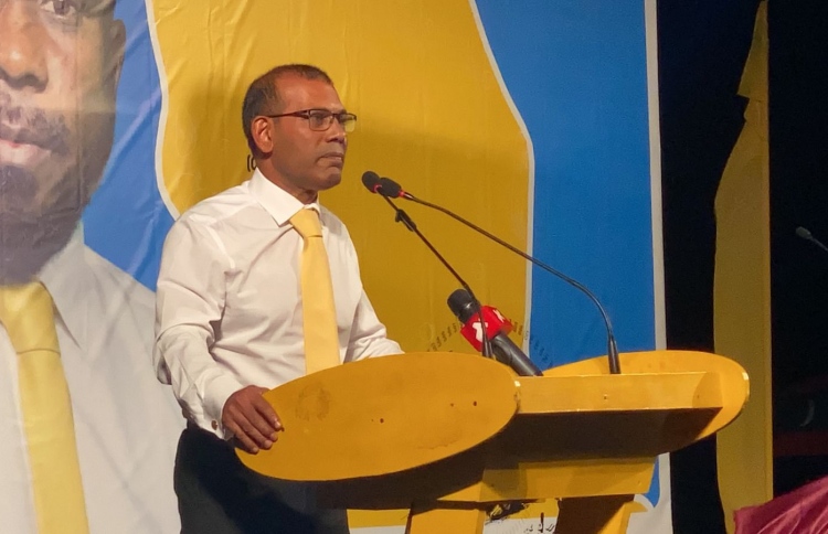 ޔާމީން ކުރައްވާ ކަމަކީ އިންޑިއާއާ މޫނުކެނޑުވުން:ނަޝީދު