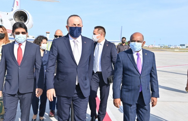ތުރުކީގެ ފޮރިން މިނިސްޓަރު ރާއްޖެ ވަޑައިގެންފި