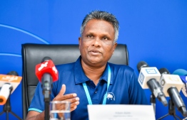 [File] MTCC Chief Executive Officer Mr. Adam Azim briefs journalists during a press conference