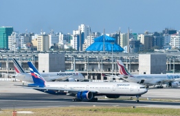 Aeroflot flight at VIA runway--