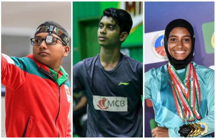 ހިމްނާ، ނިބާލް އަދި ޒިޔާން އަށް އޮލިމްޕިކް ސްކޮލާޝިޕް