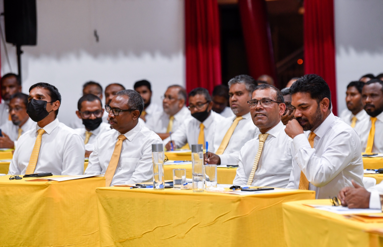 އެމްޑީޕީގެ ގައުމީ މަޖިލީހުގެ ބައްދަލުވުމެއް ކުރިއަށް ދަނީ: ލާމަރުކަޒީ ނިޒާމަކީ އެ ޕާޓީގެ ސިޔާސަތެއް -- ފައިލް ފޮޓޯ: މިހާރު