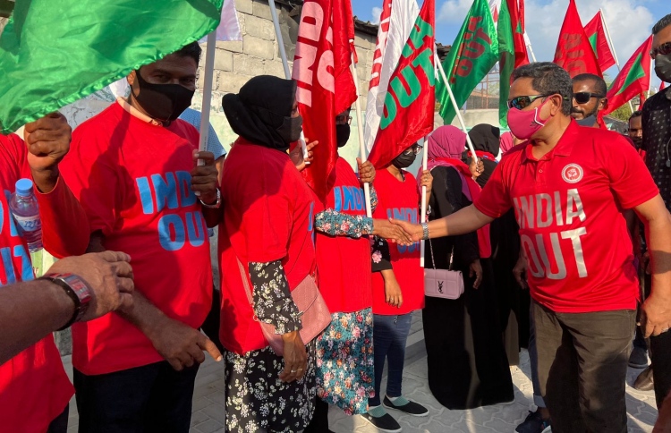 ރާއްޖެއިން އިންޓެލް ހޯދަނީ އިންޑިއާއިން އެކަނި: ޔާމީން