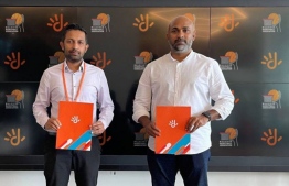 Dhiraagu signs on as the digital partner of Maldives Basketball Association (MBA) -- Photo: Dhiraagu