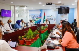 (FILE) Male' City Council meeting held on February 23, 2022: Council member Nahula accused that she was removed from council committee's against regulations -- Photo: Male'  City Council
