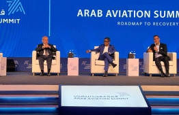 Panel discussion session at the Arab Aviation Summit -- Photo: Visit Maldives