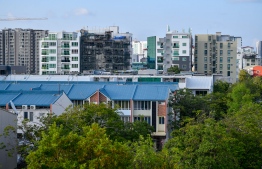 [FILE] Hulhumale housing units: HDC is seeking parties to build mid-range housing units in Hulhumale' Phase one. --Photo: Mihaaru