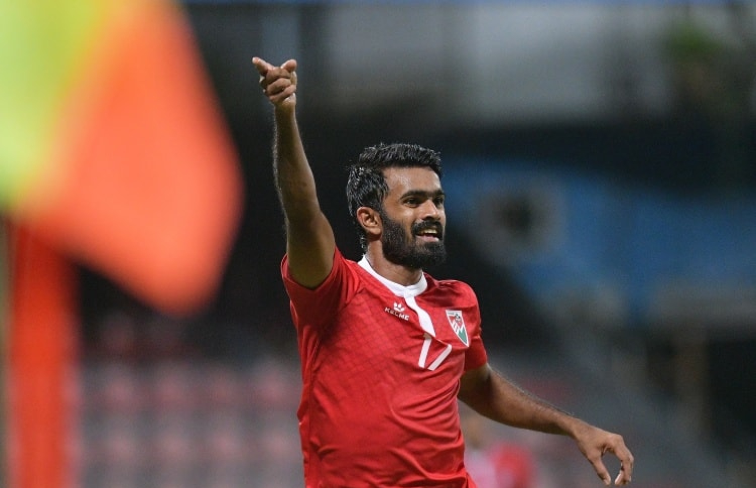 ރާއްޖޭގެ ދެވަނަ ލަނޑު ޖެހުމަށް ފަހު އިބްރާހިމް މަހްދީ ހުސައިން އުފާފާޅު ކުރަނީ --- ފޮޓޯ: އެފްއޭއެމް