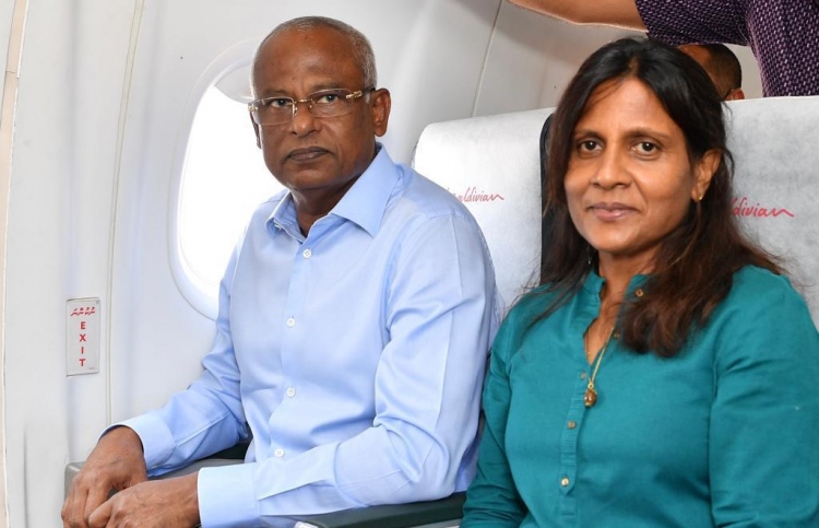 ރައީސް އާއި ނައިބު ރައީސް ފުވައްމުލަކަށް ވަޑައިގެންފި