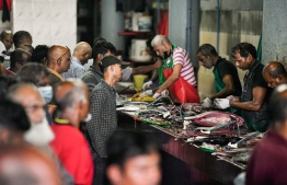 Male' Fish Market - one of the busiest and liveliest spots in the Maldives capital; especially during Ramadan--