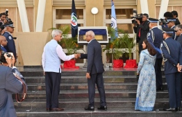 Dr. S. Jaishanker, the Indian External Affairs Minister met with President Solih during his recent visit to the Maldives -- Photo: President's Office