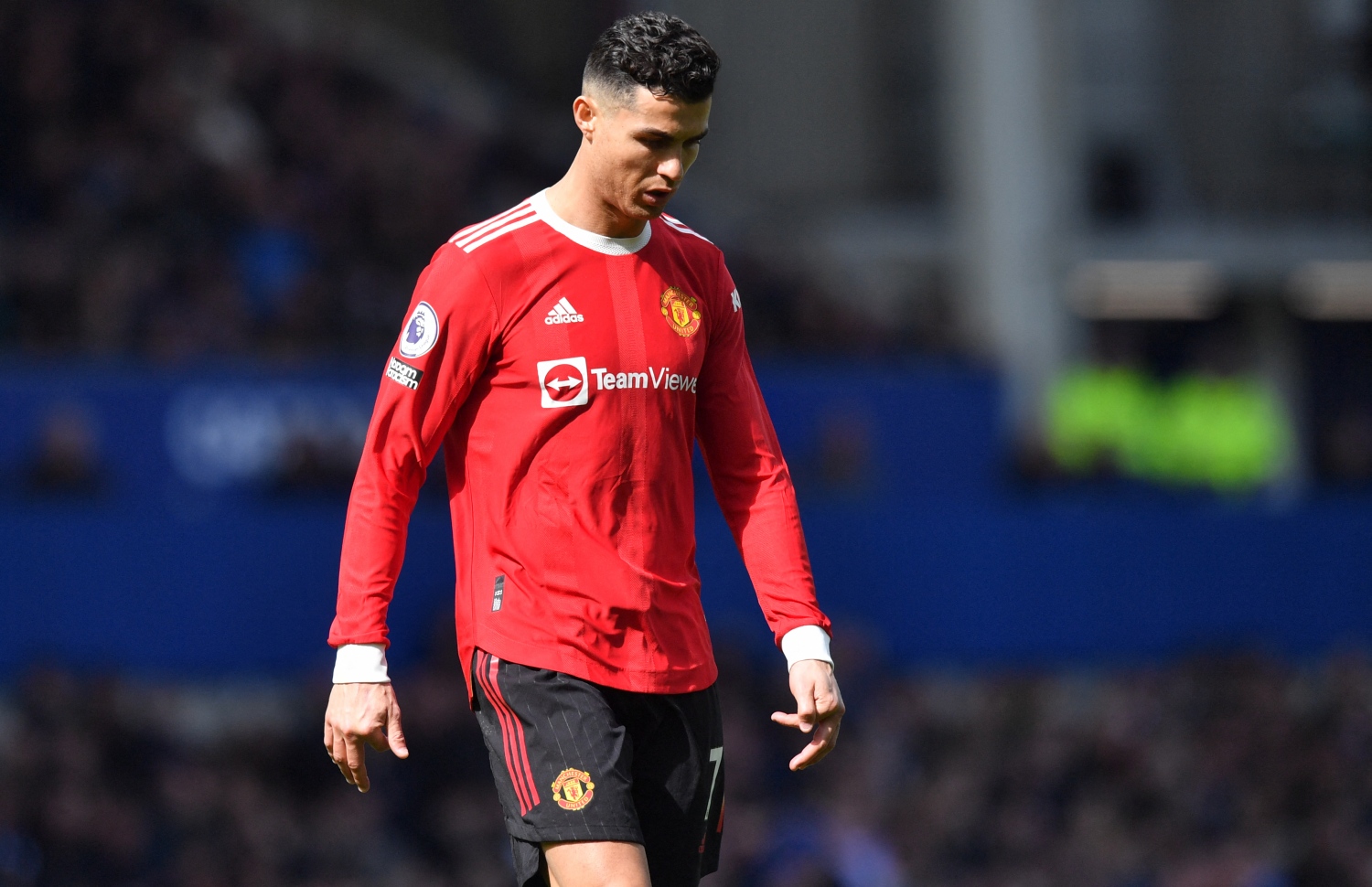 ޔުނައިޓެޑްގެ ފޯވާޑް ރޮނާލްޑޯ މާޔޫސްވެފައި: ޔުނައިޓެޑަށް ޗެމްޕިއަންސް ލީގުގެ ޖާގަ ނުލިބިދާނެ ކަމުގެ ބިރު ވަނީ ކުރިމަތިވެފަ --- ފޮޓޯ: އޭއެފްޕީ