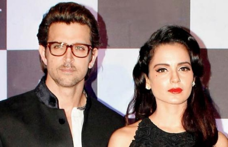 ބޮލީވުޑްގެ އެކްޓްރެސް ކަންގަނާ ރަނާއުތު އާއި ރިތިކް ރޯޝަން.