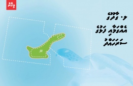 Protected land and lagoon area of L. Gaadhoo