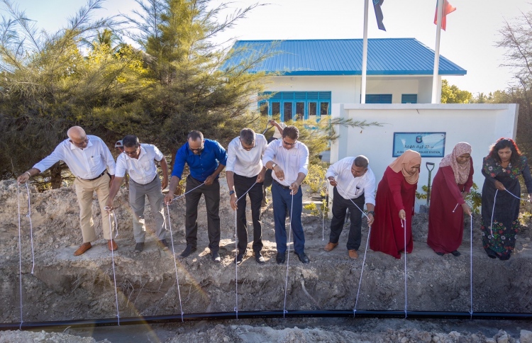 ވާދޫ ފެނުގެ ނިޒާމު ގާއިމްކުރުމުގެ މަސައްކަތް ފަށައިފި