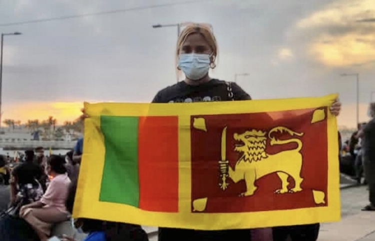 ސަމާ ލަންކާގެ ދިދަ ހިފައިގެން ނަގާފައިވާ ފޮޓޯއެއް--