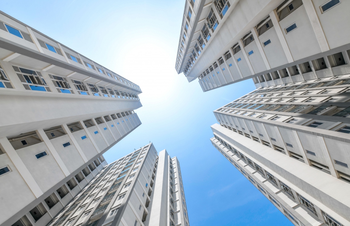 ސްޓެލްކޯގެ މުވައްޒަފުންނަށް ހުޅުމާލޭ ދެވަނަ ފިޔަވަހީގައި އިމާރާތް ކޮށްފައިވާ ދެ ފްލެޓް ޓަވަރު: މި ތަނުގައި ޖުމްލަ 360 ފްލެޓް ހުންނާނެ.--- ފޮޓޯ: ފަޔާޒު މޫސާ | މިހާރު