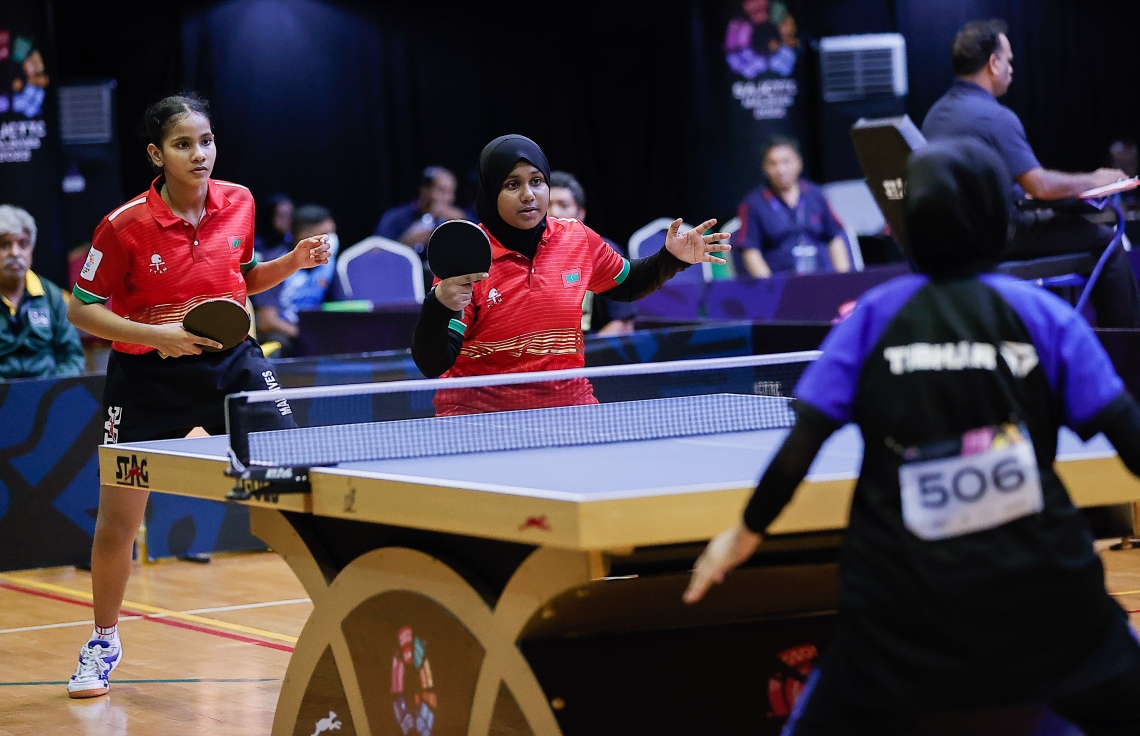 Adhadhu Sports - The South Asian Junior and Cadet Table Tennis Championship  2022 9-11 May 202, Social Centre, Male' City