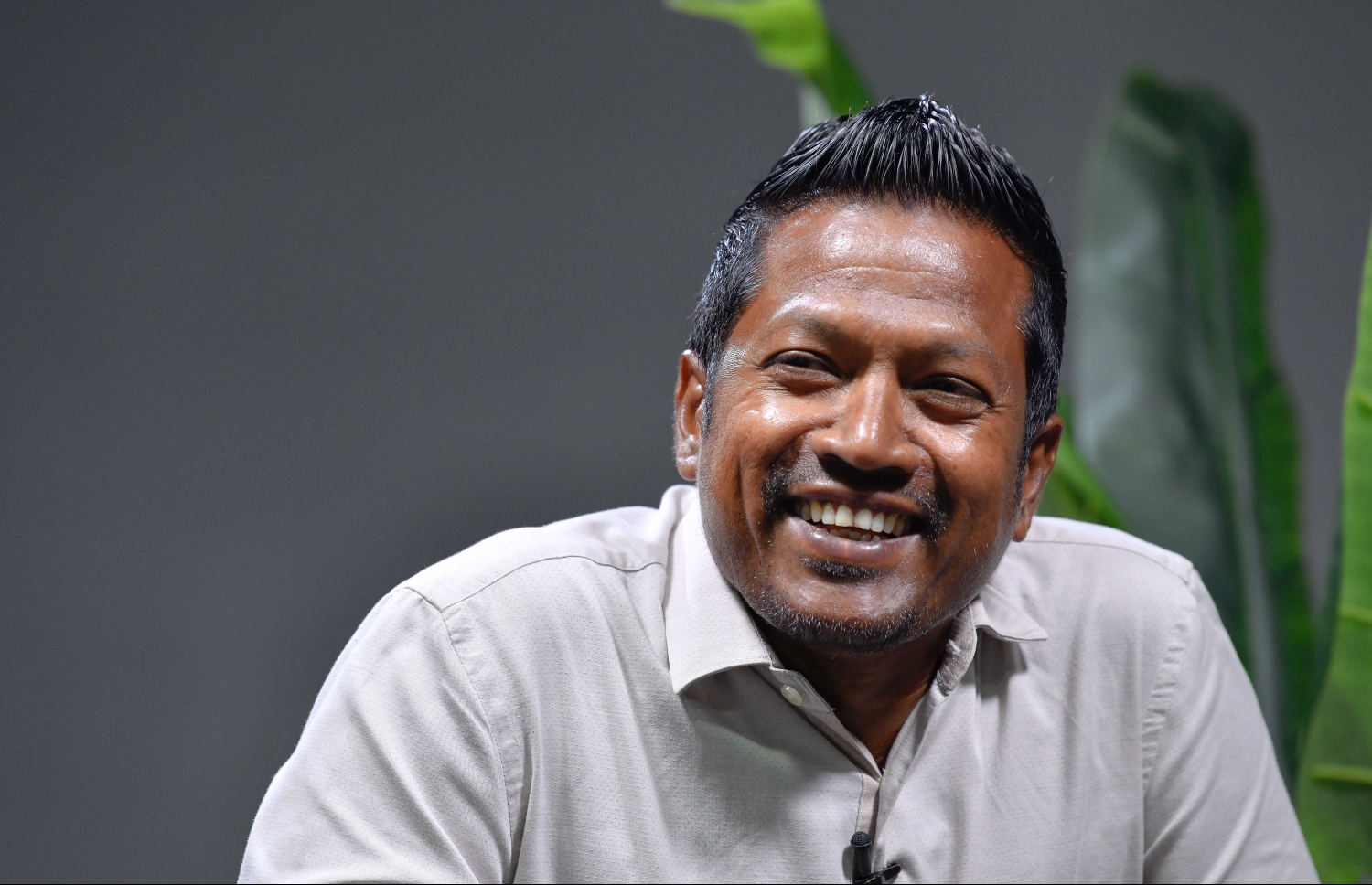 އިންތި "މިހާރު"އާ ވާހަކަ ދައްކަވަނީ: އިންތިހާބު ކާމިޔާބުވާނެ ކަމަށް ޔަގީންކުރައްވާ ކަމަށް ވިދާޅުވި. -- ފޮޓޯ: ނިޝާން އަލީ | މިހާރު