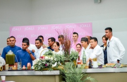 During the Culinary Art Exhibition held at R. Meedhoo -- Photo: Raa Atoll Council
