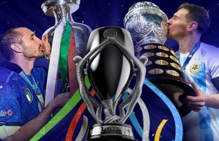 އިޓަލީ - އާޖެންޓީނާ: ޗެމްޕިއަނުންގެ މެޗު ވެމްބްލީގައި