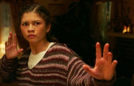 US actress Zendaya in her role as MJ Watson in Spiderman No Way Home: she did not attend the MTV Movie and TV awards where the movie won best movie --