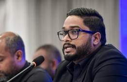 President of Football association of Maldives, Bassam Adeel Jaleel.