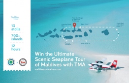 Promotional poster of the TMA giveaway -- Photo: Trans Maldivian Airways