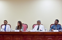 Members of the second executive committee of the Maldives Bar Council-- Photo: Fayaz Moosa | Mihaaru