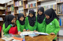 Bileffahi School library was developed through BML's Community Fund initiative -- Photo: BML