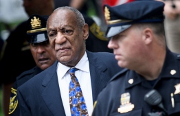 (FILES) In this file photo taken on September 24, 2018 US actor Bill Cosby arrives at court in Norristown, Pennsylvania to face sentencing for sexual assault. - A jury in California found June 21, 2022 that entertainer Bill Cosby sexually assaulted a teenager at the Playboy Mansion in the 1970s. Judy Huth, now aged 64, was awarded $500,000 damages after the jury determined that Cosby had molested her in 1975 when she was just 16 years old. -- Photo: Brendan Smialowski / AFP)\