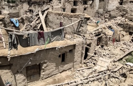 Damaged houses are pictured following an earthquake in Gayan district, Paktika province on June 22, 2022. - The 5.9-magnitude quake, which killed at least 1,000 people, struck hardest in the rugged east, where people already lead hardscrabble lives in the grip of a humanitarian crisis made worse since the Taliban takeover in August. -- Photo: AFP