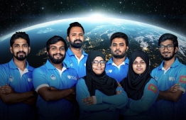Team of Maldives first Space Mission