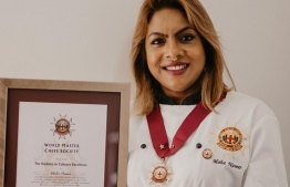 Chef Maha Shareef is the Creative Culinary Director at Oaga Art Resort and the first-ever Maldivian to receive the "Master Chef" title from World Master Chef Society--