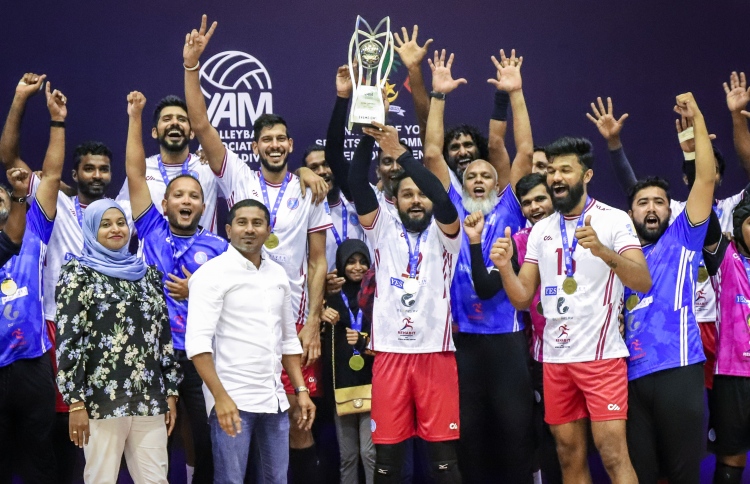 ތިން ތަށި ހޯދައި ރާއްޖޭގެ ވޮލީގެ ރަސްކަން ސިޓީ އަށް