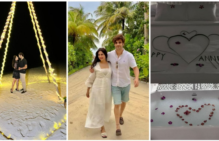 ދިވްޔަންކާ އާއި ވިވޭކްގެ ކައިވެނީގެ އެނިވާސަރީ ފާހަގަކުރުން ރާއްޖެއަށް.