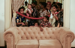 People visit Sri Lankan President Gotabaya Rajapaksa's official residence in Colombo on July 12, 2022, after it was overrun by anti-government protestors on July 9. -- Photo: Arun Sankar / AFP