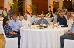 [File] Tourism Golden Jubilee event attended by President Ibrahim Mohamed Solih and pioneers of the tourism industry