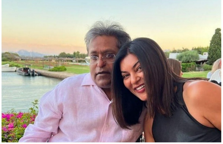 ސުޝްމިތާ ސެން އާއި ލަލިތު މޯދީ.